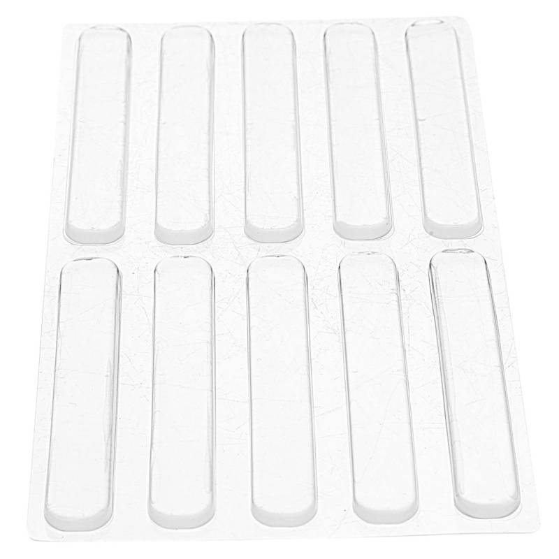 ARTIBETTER 2Blätter Selbstklebender Türknopf Wandschutz Transparentes Pad für Glatte Oberflächen für Türen Fenster und Möbel Hinterlässt von Artibetter