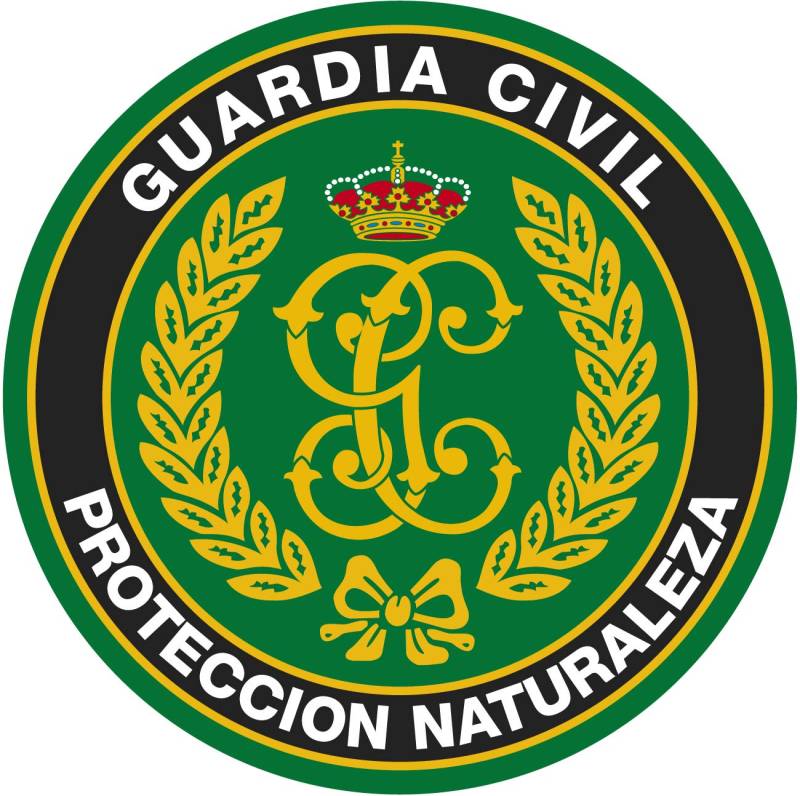 Artimagen Aufkleber, rund, Guardia Civil Seprona Naturschutz, Durchmesser 70 mm/Stück von Artimagen