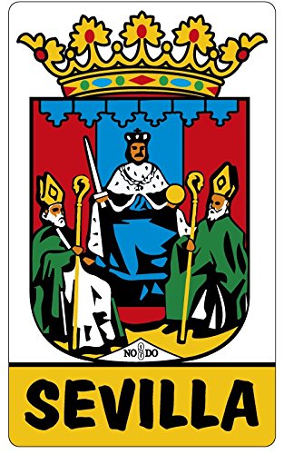 Artimagen Aufkleber Wappen Sevilla 50 x 80 mm. von Artimagen
