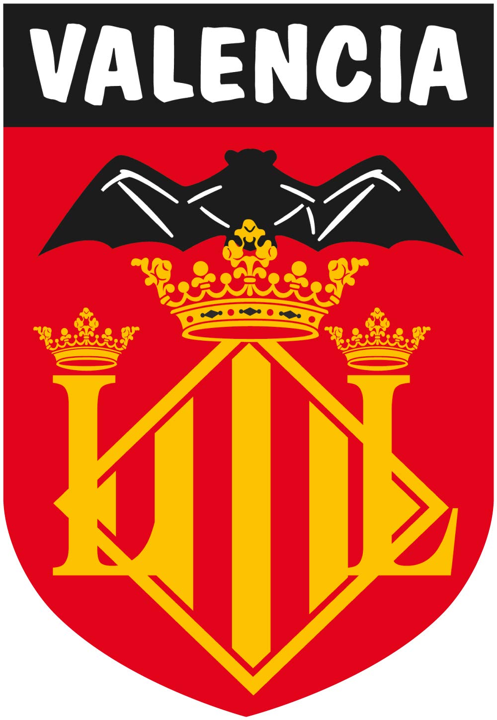Artimagen Aufkleber Wappen Valencia 40 x 60 mm. von Artimagen