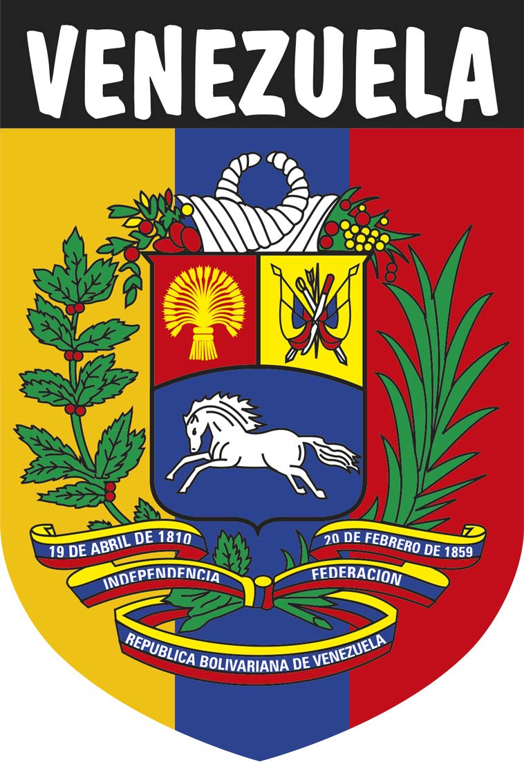 Artimagen Aufkleber Wappen Venezuela 40 x 60 mm. von Artimagen