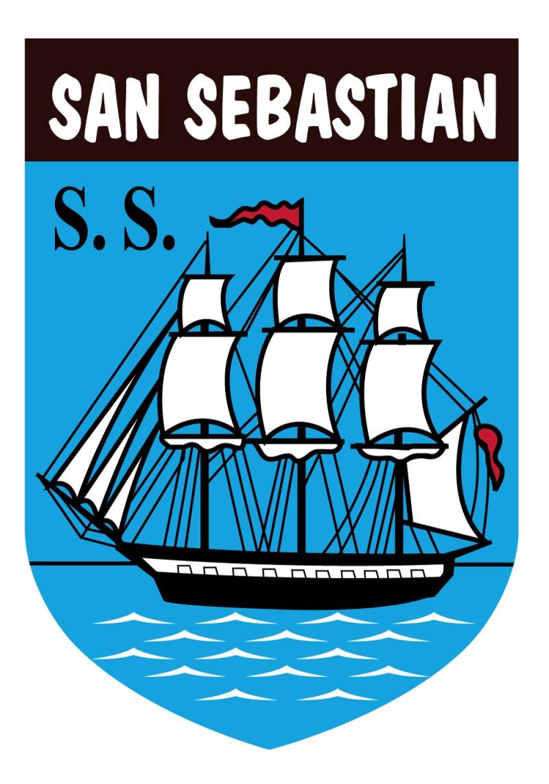 Artimagen Aufkleber Wappen San Sebastian 40 x 60 mm. von Artimagen