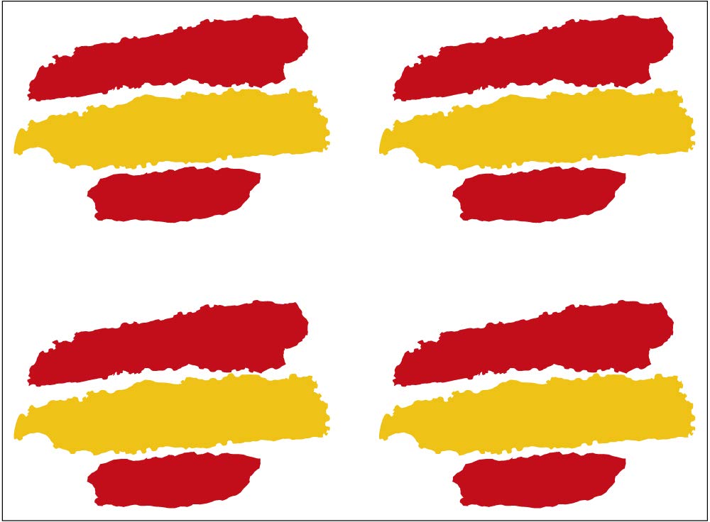 Pegatina Escudo horizontal España von Artimagen