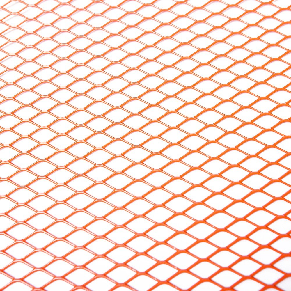 Racinggitter STR8 Strong Quality, 30x30cm, mittlerer Lochabstand, rot eloxiert von Artist Unknown
