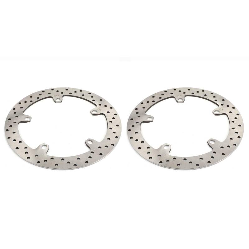 Artudatech 2Pcs Bremsscheibe Motorrad Vordere Bremsscheibe 34117723493 Passt für B-M-W S1000R K47 S1000Rr K46 2008-2019 von Artudatech