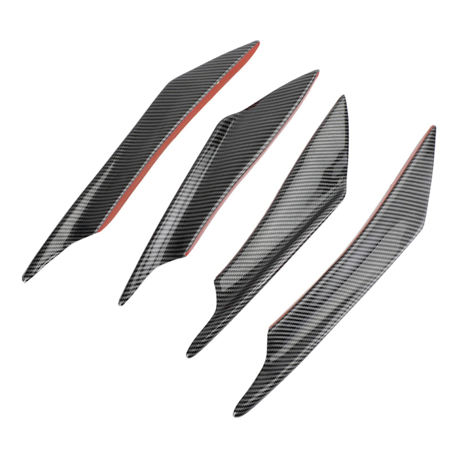 Artudatech Auto Frontflossen Spoiler, Universal Frontstoßstangenflossen Body Splitter Spoiler Canards aus Kohlefaser Artudatech Auto Frontflossen Spoiler, Universal Frontstoßstangenflossen Body Splitter Spoiler Canards aus Kohlefaser von Artudatech