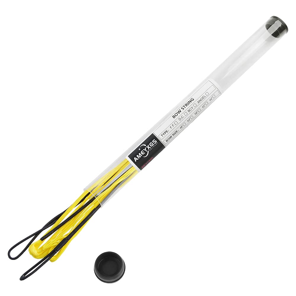 Artudatech 70" Recurvebogen Bogensehne Dacron Handgefertigte Langbogensaiten gelb Artudatech 70" Recurvebogen Bogensehne Dacron Handgefertigte Langbogensaiten gelb von Artudatech