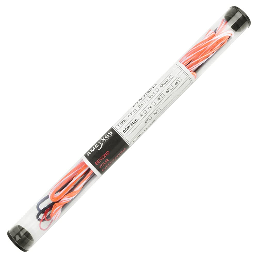 Artudatech 70" Recurvebogen Bogensehne Dacron Handgefertigte Langbogensaiten orange weiß Artudatech 70" Recurvebogen Bogensehne Dacron Handgefertigte Langbogensaiten orange weiß von Artudatech