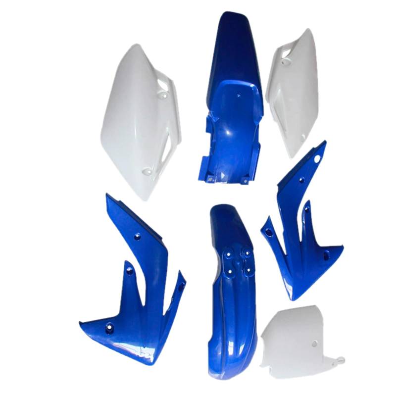 Artudatech Fender Verkleidungssatz Motorrad Fender Fairing Kit Front&Rear Bodywork Cowl Cover Karosserieabdeckung Passend für Honda CRF150R CRF150RB 2007-2014 Blau von Artudatech