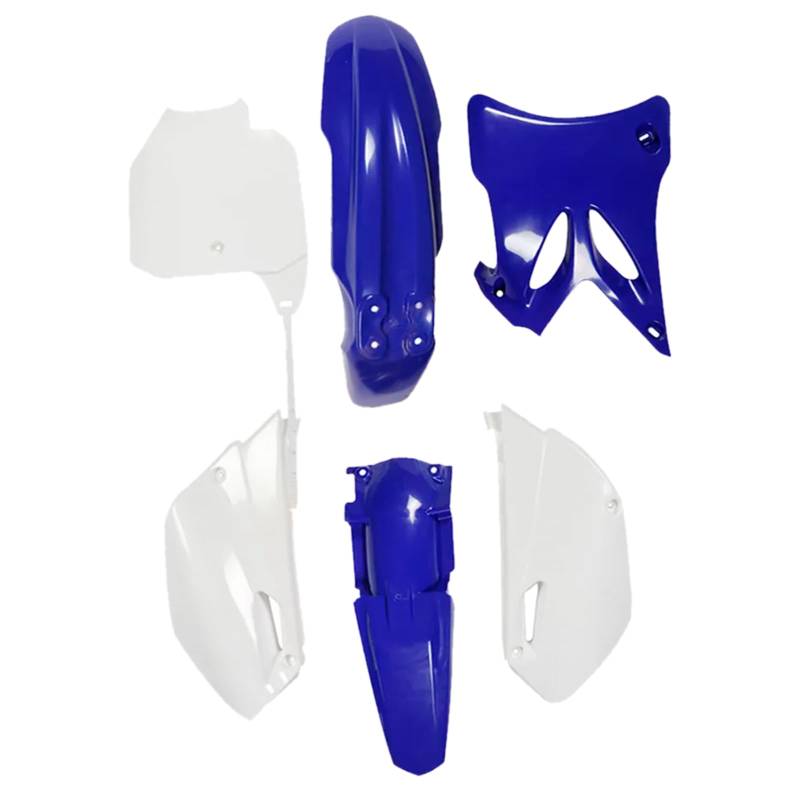 Artudatech Fender Verkleidungssatz Motorrad Fender Fairing Kit Front&Rear Bodywork Cowl Cover Karosserieabdeckung Passend für Yamaha YZ85 2002-2014 Blau von Artudatech