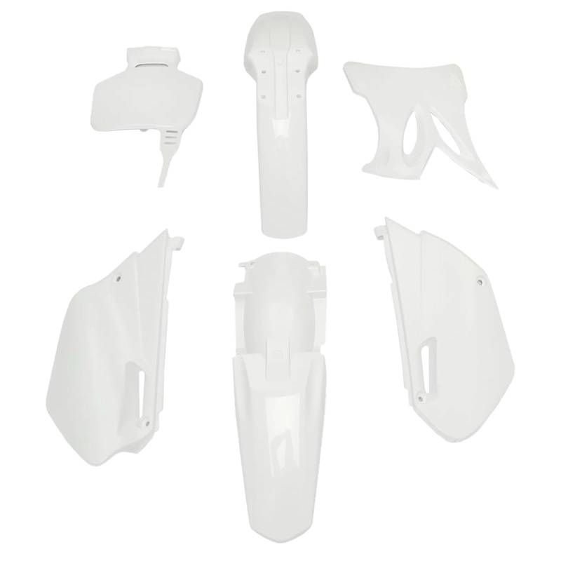 Artudatech Fender Verkleidungssatz Motorrad Fender Fairing Kit Front&Rear Bodywork Cowl Cover Karosserieabdeckung Passend für Yamaha YZ85 2002-2014 Weiß von Artudatech
