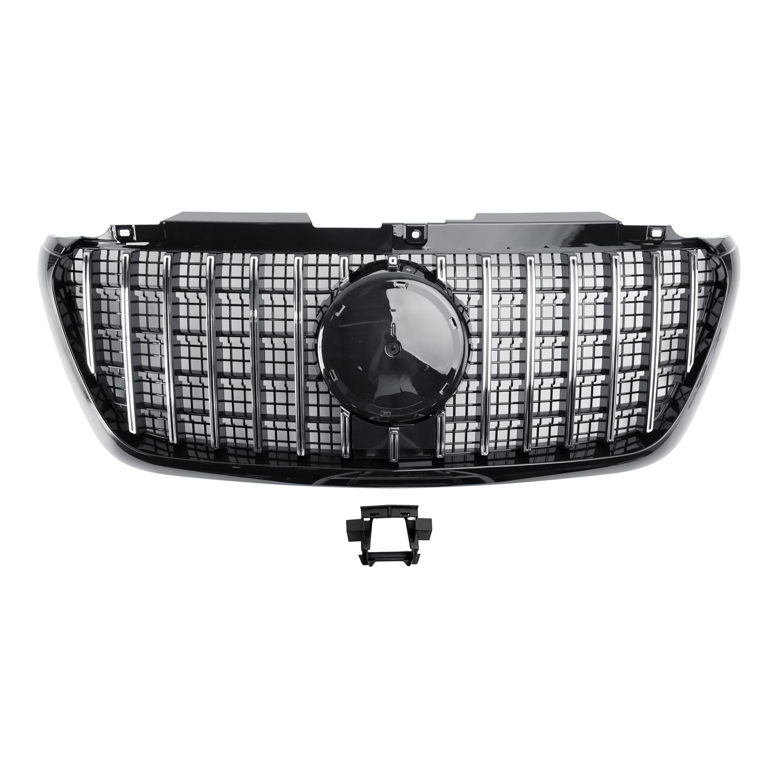 Artudatech Frontstoßstange Kühlergrill Front Bumper Grille Grill Fit for Mercedes Sprinter W907 W910 2018-2023 GT Style Artudatech Frontstoßstange Kühlergrill Front Bumper Grille Grill Fit for Mercedes Sprinter W907 W910 2018-2023 GT Style von Artudatech
