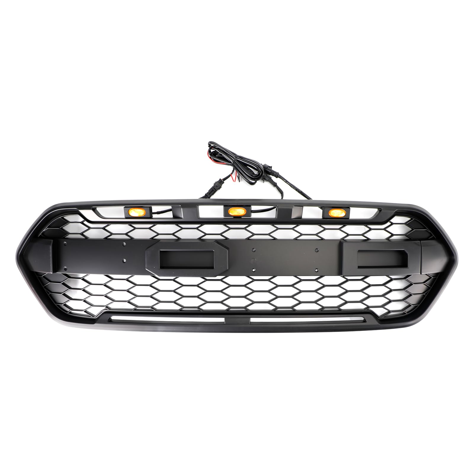 Artudatech Front Bumper Grille Fit for Fo-rd Transit Custom Trail 2018-2023 with LED von Artudatech