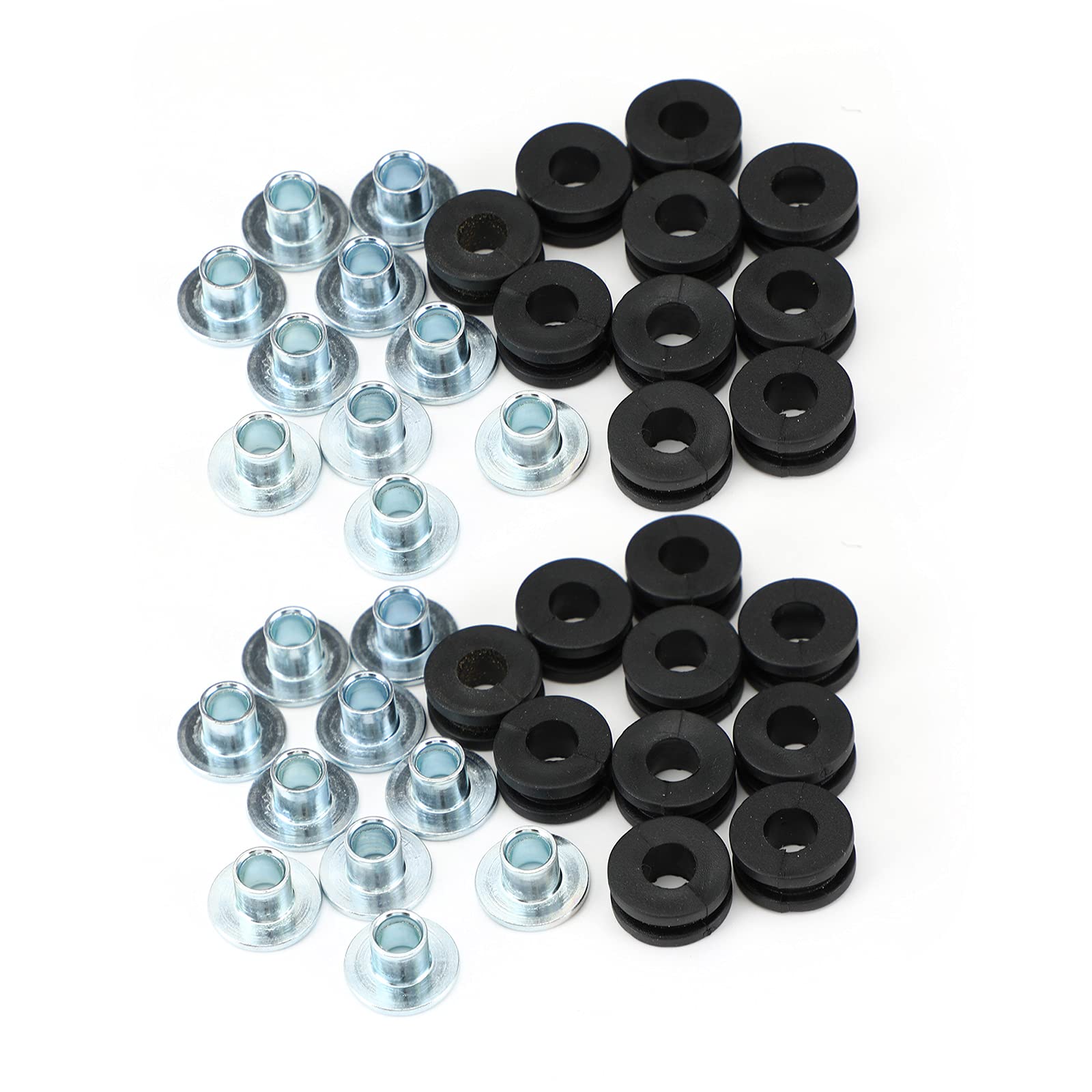 Artudatech Gummitüllen-Sortiment Motorcycle Rubber Grommets Assortment Fit for Honda Fairing Universal 20 Pack von Artudatech