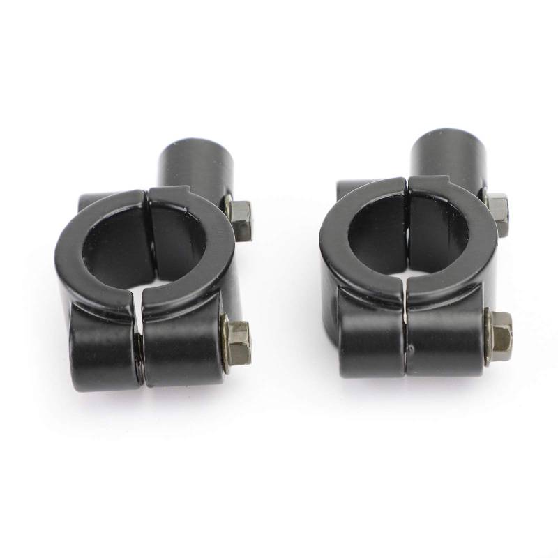 Artudatech Halterungsklemme für Lenkerspiegel Motorcycle Bike 7/8" Handle Bar Mirror Mount Holder Clamp Adaptor 10mm Thread Universal von Artudatech