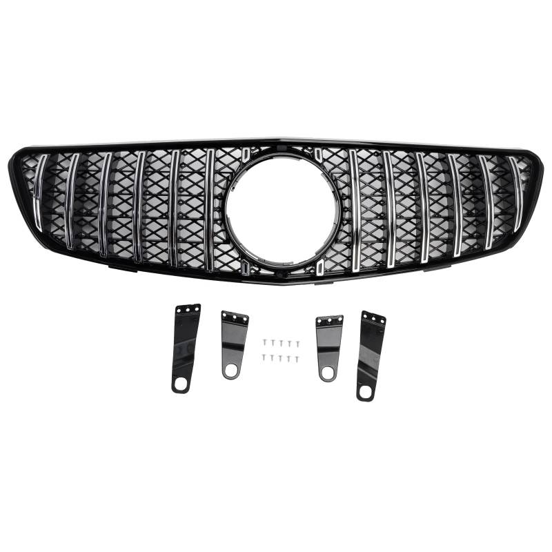 Artudatech Kühlergrill Front Bumper Grille Fit for Mercedes R-Class W251 R350 R500 2005-2009 von Artudatech