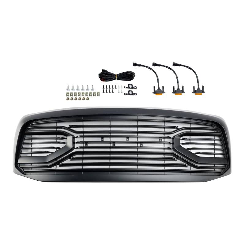 Artudatech Kühlergrill Frontstoßstange Front Bumper Grille Fit for Dodge RAM 1500 06-08 Fit for RAM 2500 3500 2006-2009 von Artudatech