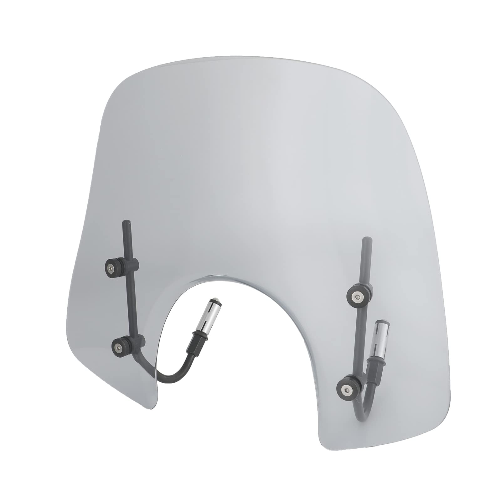 Artudatech Kunststoff Windschild Windschutzscheibe für Vespa Primavera 150 2014-2021 Gray von Artudatech