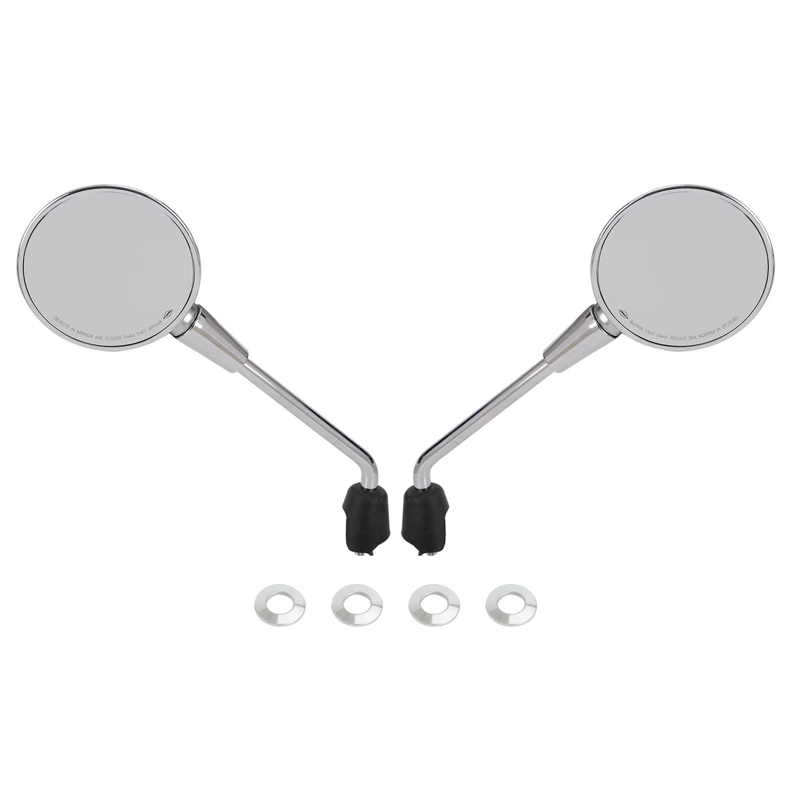 Artudatech Rückspiegel Seitenspiegel, Rearview Mirrors M8 Motorbike Side Mirrors Long Version Compatible with Vespa Piaggio Primavera 50 125 150 Artudatech Rückspiegel Seitenspiegel, Rearview Mirrors M8 Motorbike Side Mirrors Long Version Compatible with Vespa Piaggio Primavera 50 125 150 von Artudatech