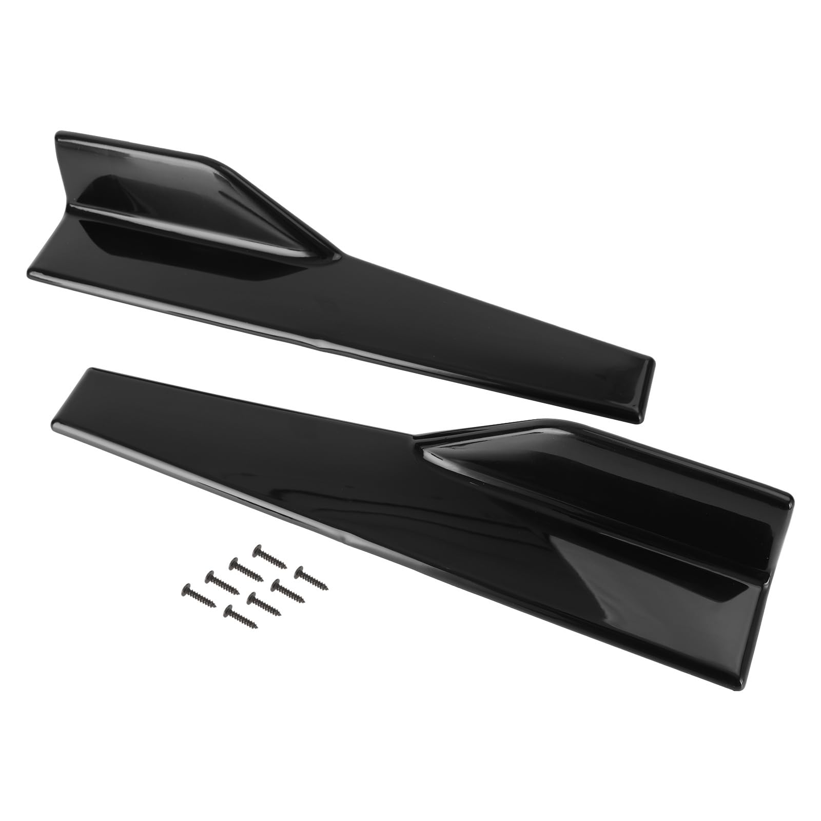 Artudatech Seitenschweller, Universelle Auto-Seitenschweller Karosserie Spoilerlippe ABS Rocker Splitter Winglet Wings Diffusor Auto Spoiler Artudatech Seitenschweller, Universelle Auto-Seitenschweller Karosserie Spoilerlippe ABS Rocker Splitter Winglet Wings Diffusor Auto Spoiler von Artudatech