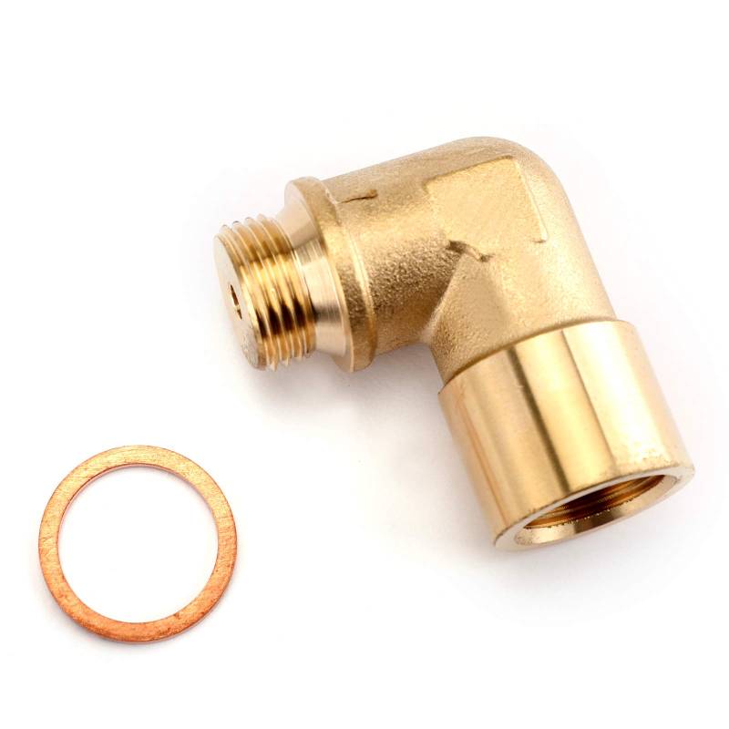 Artudatech Spundverlängerung abgewinkelt M18X1.5 02 Bung Extension Angled Extender Spacer 90 Degree von Artudatech