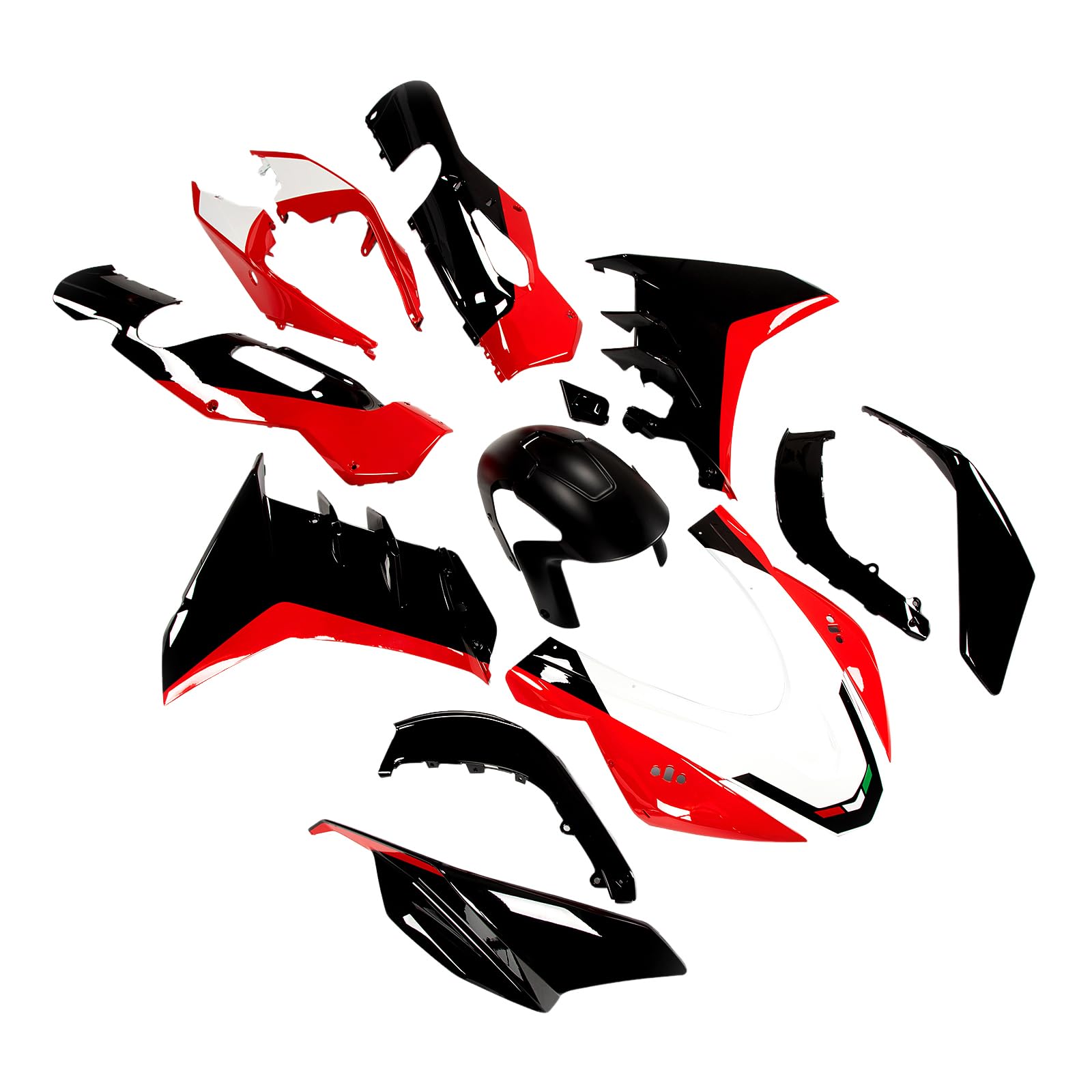 Artudatech Verkleidungssatz Motorrad Motorhaube Abdeckung Injection ABS Plastic Bodywork Fairing Kit Fit for Aprilia RSV4 2021-2024#011 Artudatech Verkleidungssatz Motorrad Motorhaube Abdeckung Injection ABS Plastic Bodywork Fairing Kit Fit for Aprilia RSV4 2021-2024#011 von Artudatech
