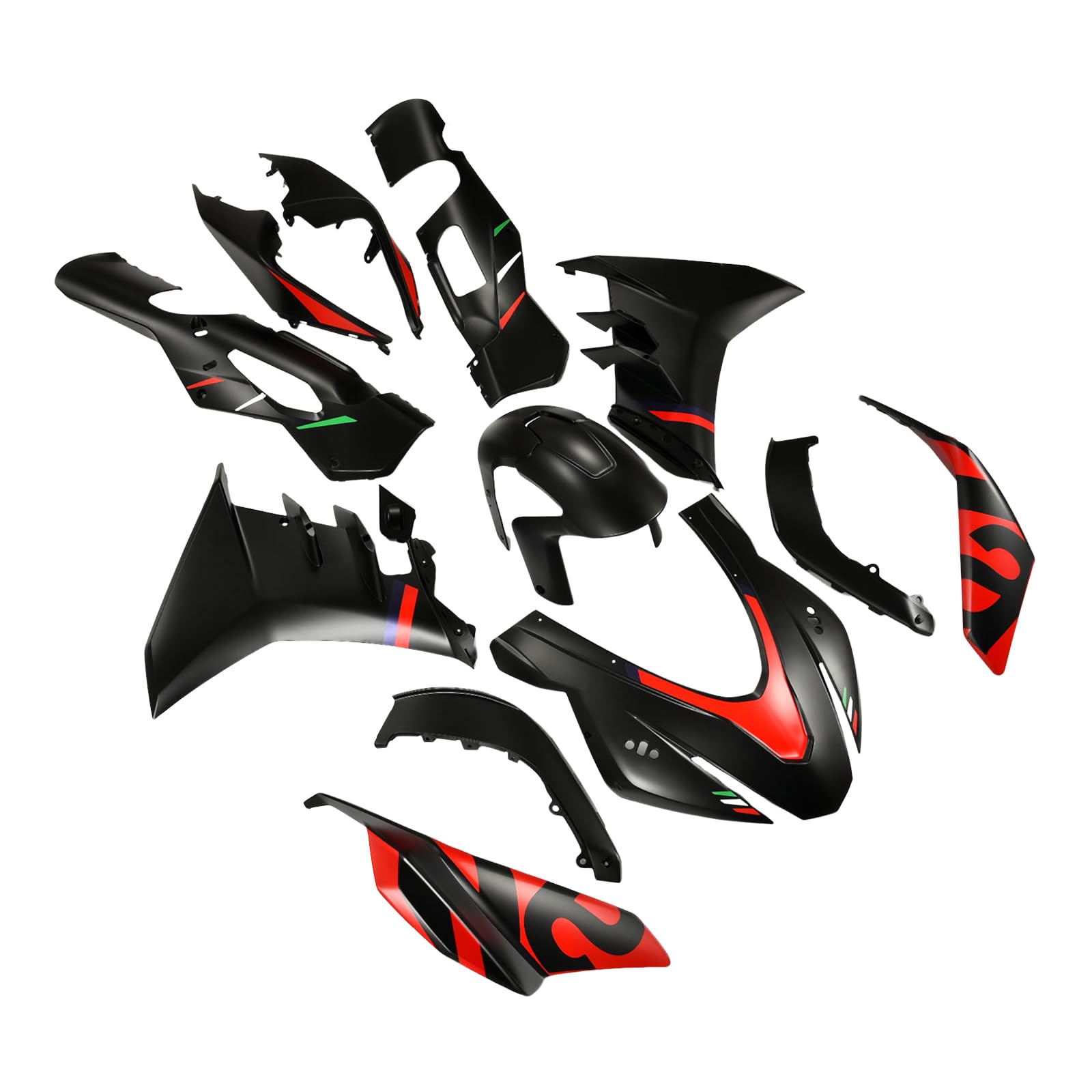 Artudatech Verkleidungssatz Motorrad Motorhaube Abdeckung Injection ABS Plastic Bodywork Fairing Kit Fit for Aprilia RSV4 2021-2024#013 Artudatech Verkleidungssatz Motorrad Motorhaube Abdeckung Injection ABS Plastic Bodywork Fairing Kit Fit for Aprilia RSV4 2021-2024#013 von Artudatech