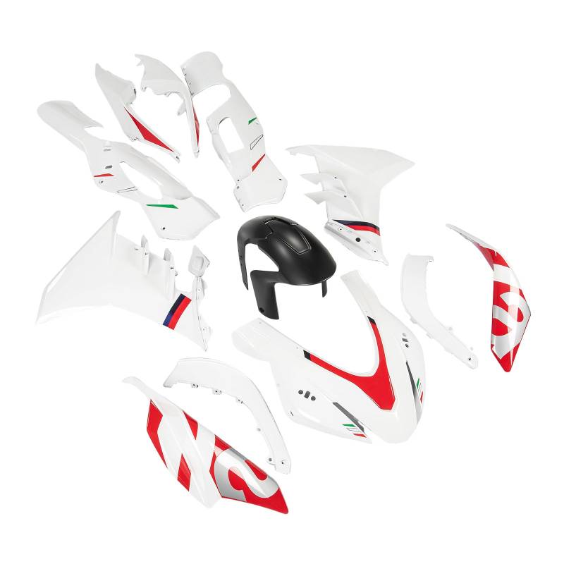 Artudatech Verkleidungssatz Motorrad Motorhaube Abdeckung Injection ABS Plastic Bodywork Fairing Kit Fit for Aprilia RSV4 2021-2024#017 von Artudatech