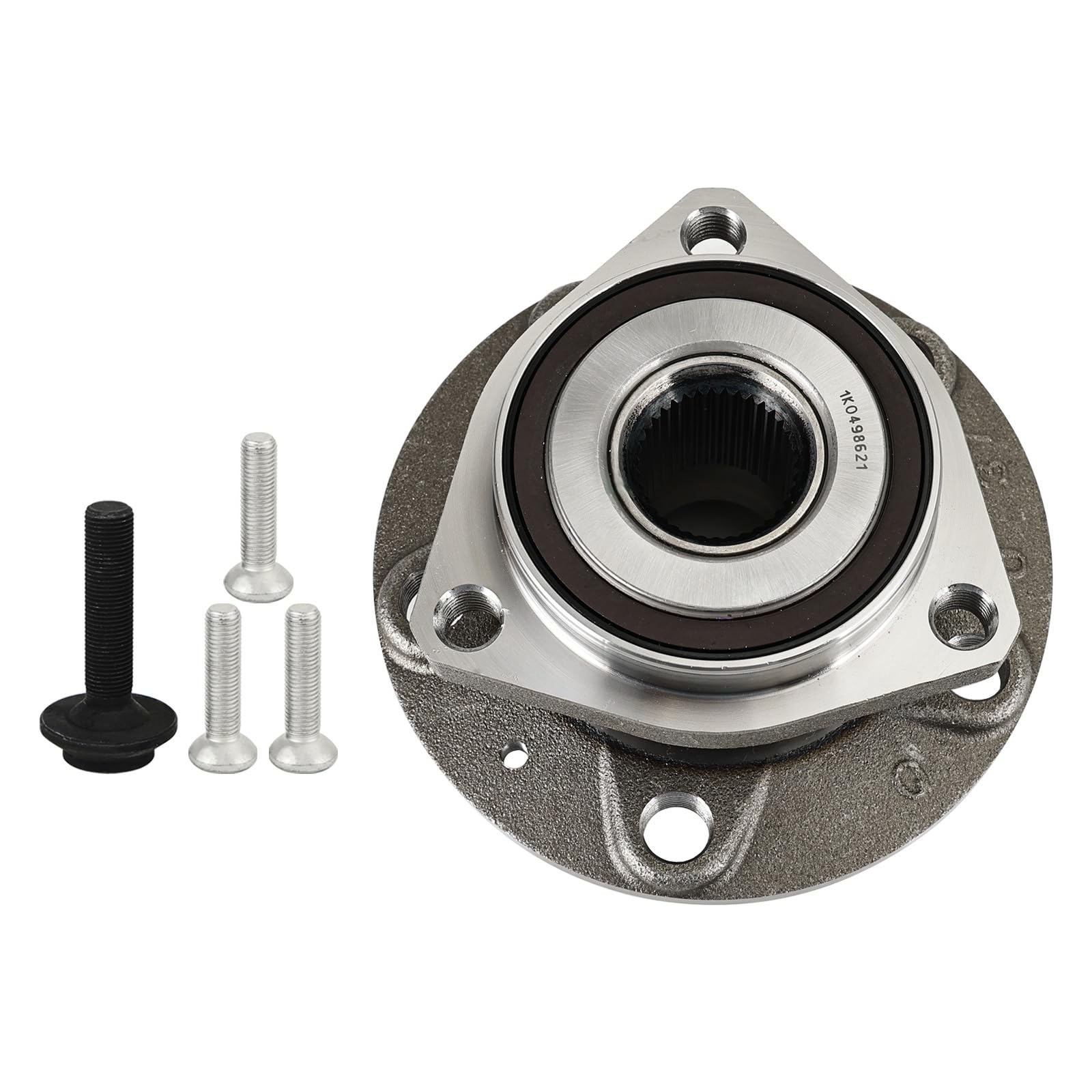 Artudatech Vorderradlagernabe mit 3 Löchern 1K0498621 Passend für Audi A3 Passend für VW Caddy MK3 Golf 5/6/7 Artudatech Vorderradlagernabe mit 3 Löchern 1K0498621 Passend für Audi A3 Passend für VW Caddy MK3 Golf 5/6/7 von Artudatech