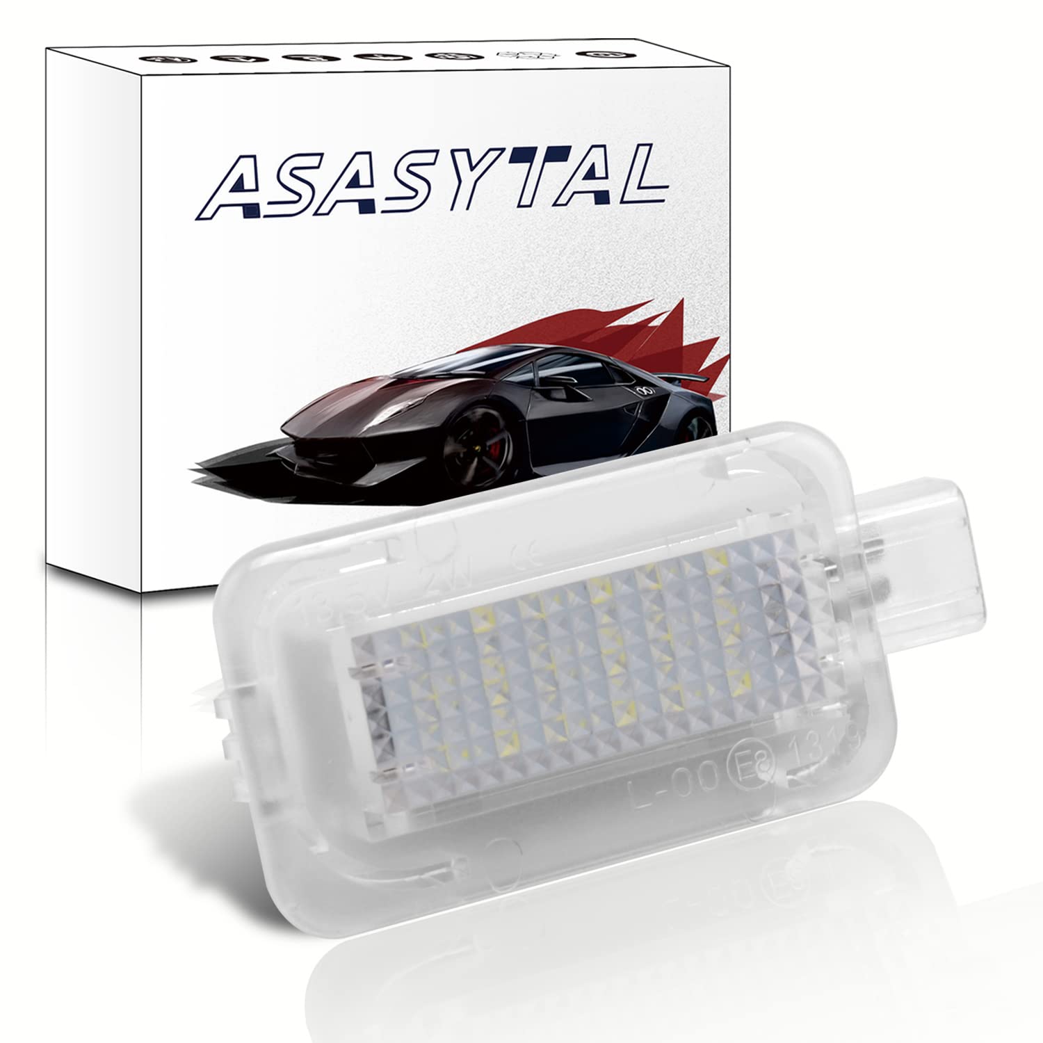 Asasytal LED Laderaum-Innenbeleuchtung Kofferraumlampen Kompatibel mit Honda Accord City 4D/ZX 3D 5D CR-Z FR-V In-sight Jazz/Fit, 1 Stück von Asasytal