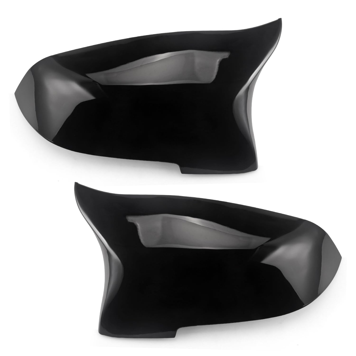Asasytal Spiegelkappen, Auto Rückspiegel Kappe ABS-Kunststoff Abdeckung Ersatz Kompatibel mit BMW 5/6/7 Series F10 F11 F18 LCI GT 5GT F07 F06 F12 F13 F01 F02, Glänzend Schwarz, 1 Paar Asasytal Spiegelkappen, Auto Rückspiegel Kappe ABS-Kunststoff Abdeckung Ersatz Kompatibel mit BMW 5/6/7 Series F10 F11 F18 LCI GT 5GT F07 F06 F12 F13 F01 F02, Glänzend Schwarz, 1 Paar von Asasytal