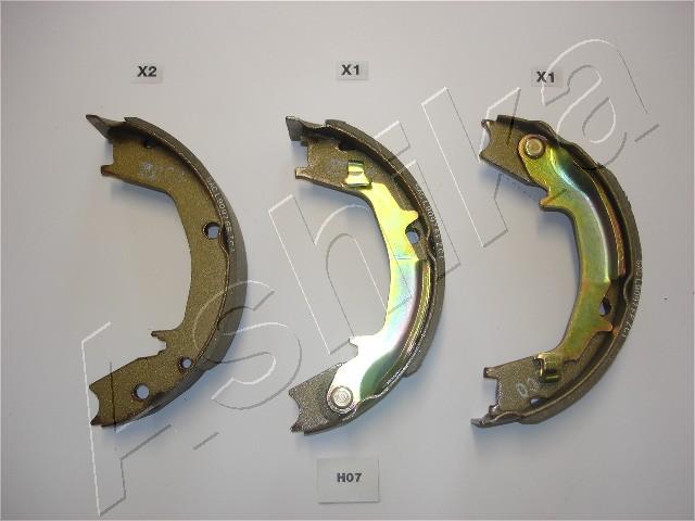 Bremsbackensatz Hinterachse Ashika 55-H0-007 von Ashika