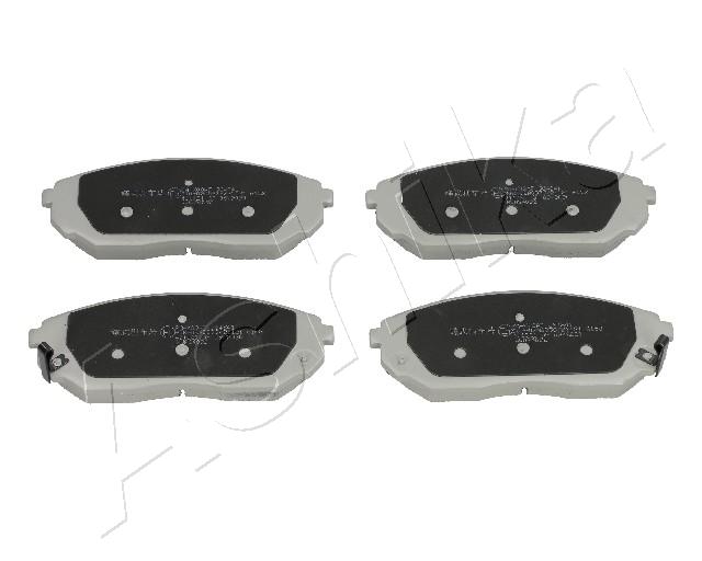 Bremsbelagsatz, Scheibenbremse Vorderachse Ashika 50-K0-008 von Ashika