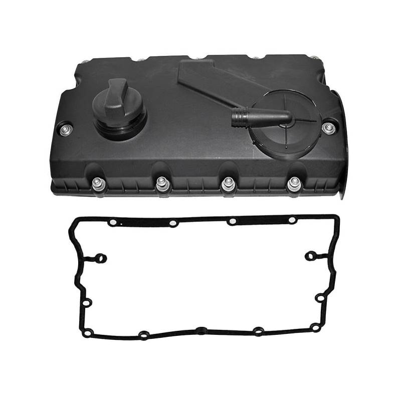 Asical Ventildeckel Zylinderkopfhaube Passend für Golf B6 3C2 Polo 9N A3 8L1 8P1 8PA Leon Beetle 1C1 1996-2015, Autozubehör Teil# 038103469AD 038103469AH von Asical