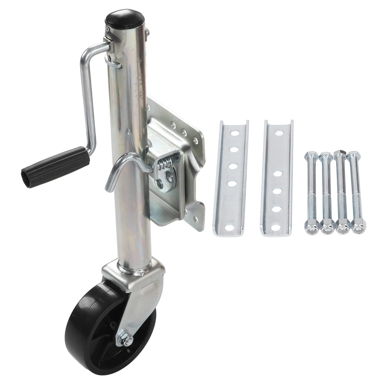 Asixxsix Anhängerheber mit Rad, Hochleistungs-Drehgelenk-Bootsheber, 1200 Lbs / 540 Kg Tragkraft, Anhängerdeichselheber Zum Anheben von Wohnmobilanhängern, Pferdeanhängern, Nutzanhängern Asixxsix Anhängerheber mit Rad, Hochleistungs-Drehgelenk-Bootsheber, 1200 Lbs / 540 Kg Tragkraft, Anhängerdeichselheber Zum Anheben von Wohnmobilanhängern, Pferdeanhängern, Nutzanhängern von Asixxsix