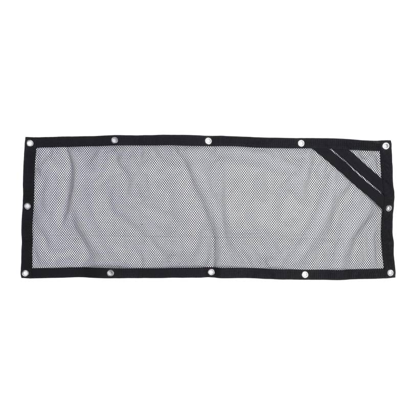 Asixxsix UTV-Heckscheibennetz, Oxford-Stoff-Heckscheibe Mesh, weiche UTV-Sonnenblende Mesh-Ersatz für Polaris RZR PRO, aerodynamisches Design, verbesserte Belüftung Sonnenschutz von Asixxsix