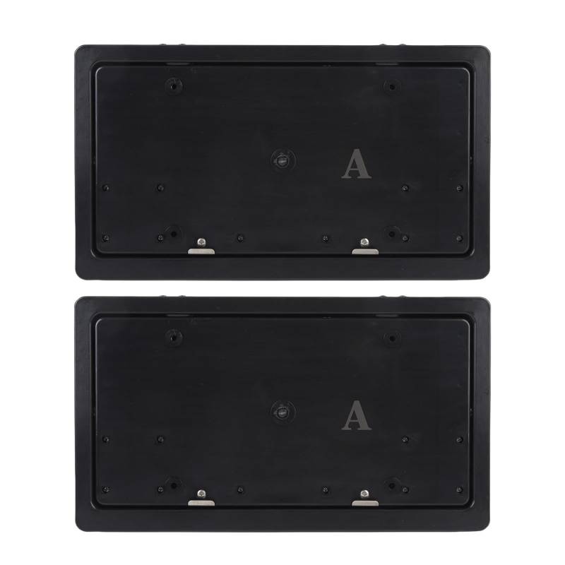 Eisenwetterfestes Nummernschildrahmen, 2pcs Flip Cover Versteckte Auto -Kennzeichen -Inhaber Halterung mit Fernbedienung, für Uns Neue Energie -Elektroauto -Nummernschilder in von Asixxsix