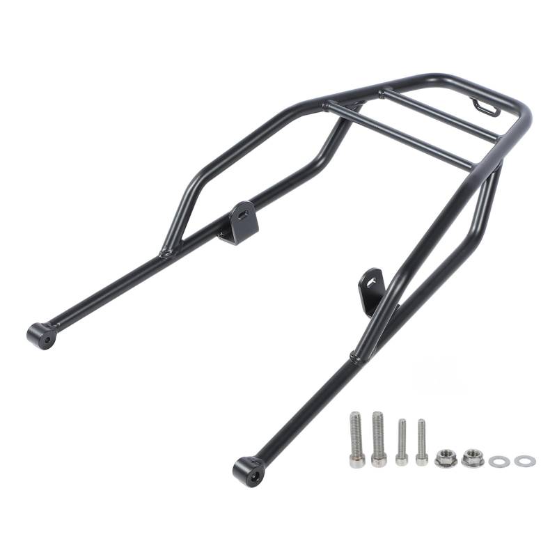 m otorrad -Heck -Gepäckträger, 18 -mm -Eisenrohr -Gepäckregal, Gepäckträger Heckträger Rack für Moto Guzzi V7 Stone Special Custom 2021 Bis 2024 von Asixxsix