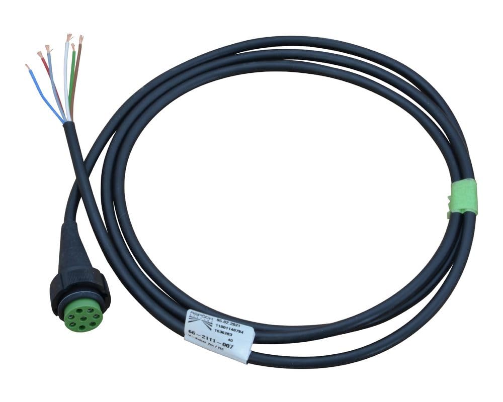 Aspöck - Open End - Kabel 2m - 8polig - Bajonett Anschluss - Grün Aspöck - Open End - Kabel 2m - 8polig - Bajonett Anschluss - Grün von Aspöck
