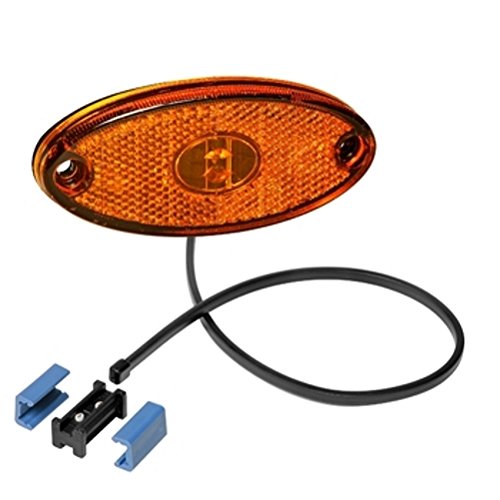 Aspöck Seitenmarkierungsleuchte Flatpoint 2 LED Gelb 0,5 m Kabel - 31-2309-027 von Aspöck