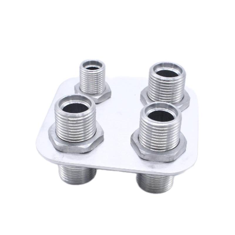 AsrMyjcx 4 Bulkhead Connector Professional Compact Teile Stabile Firewall Bulkhead von AsrMyjcx
