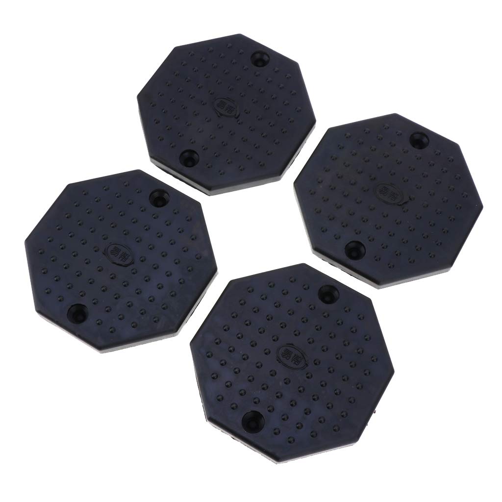 AsrMyjcx 4 Stück Gummiblock für Rangierwagenheber, Zubehör für Autos, Schwarz, Achteck AsrMyjcx 4 Stück Gummiblock für Rangierwagenheber, Zubehör für Autos, Schwarz, Achteck von AsrMyjcx
