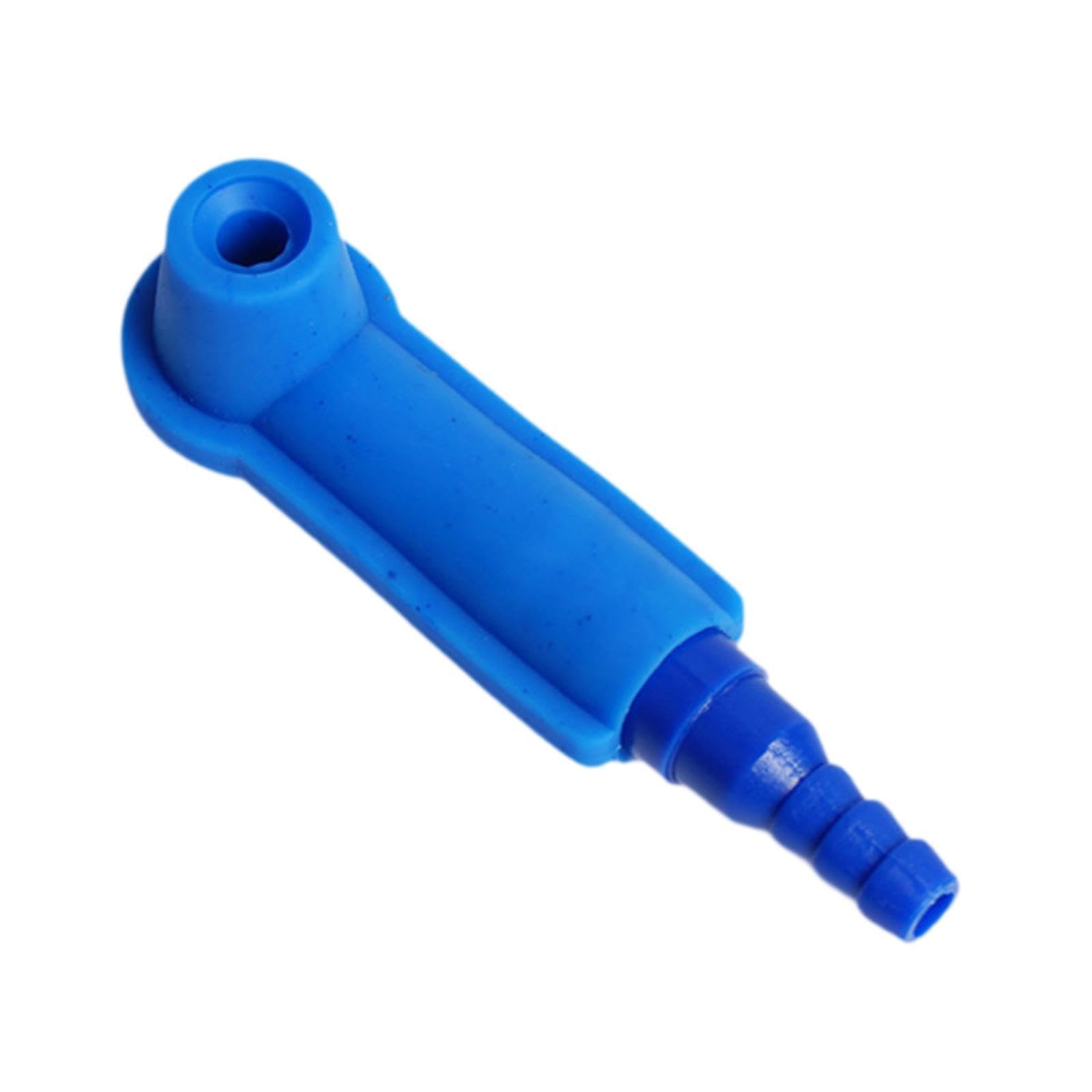 AsrMyjcx Auto Entlüftungspumpe Adapter für Bremsen, Werkzeuganschluss für Fahrzeugwartung, Blau 1 Stück AsrMyjcx Auto Entlüftungspumpe Adapter für Bremsen, Werkzeuganschluss für Fahrzeugwartung, Blau 1 Stück von AsrMyjcx