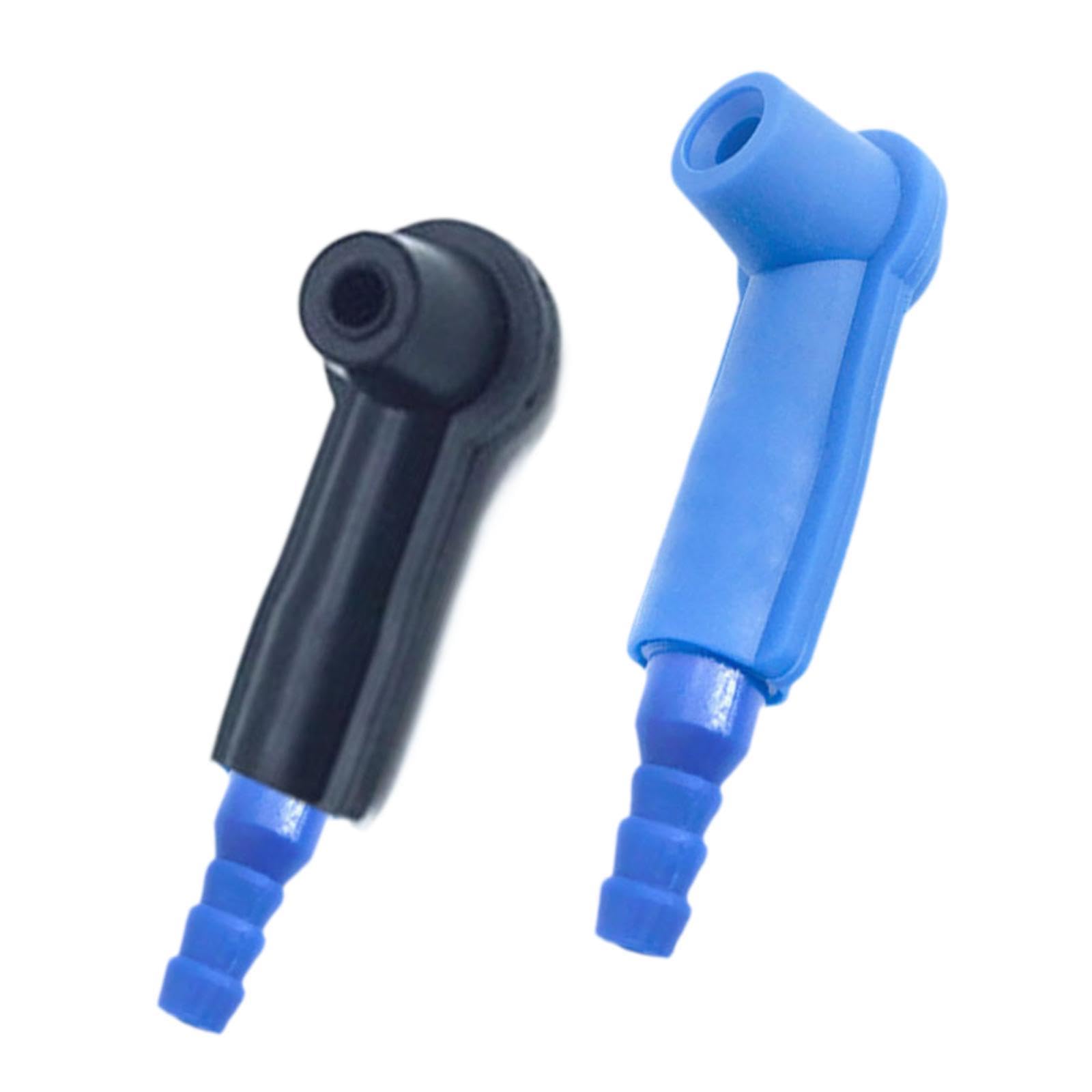 AsrMyjcx Auto Entlüftungspumpe Adapter für Bremsen, Werkzeuganschluss für Fahrzeugwartung, Blau Schwarz 2 Stück AsrMyjcx Auto Entlüftungspumpe Adapter für Bremsen, Werkzeuganschluss für Fahrzeugwartung, Blau Schwarz 2 Stück von AsrMyjcx