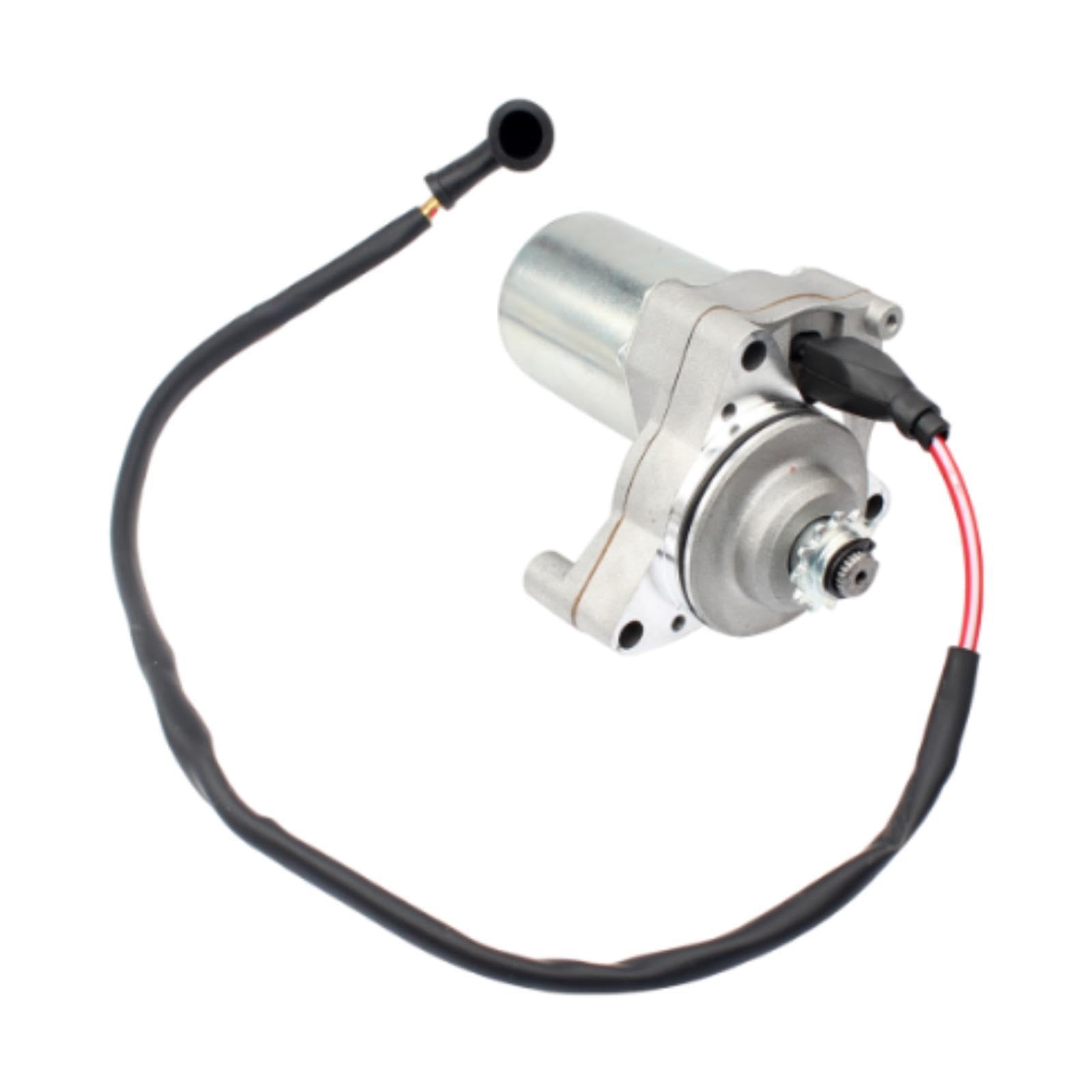 AsrMyjcx Dreibolzen-Anlasser mit Leitung Hochleistungs-Elektrostarter für ATV AsrMyjcx Dreibolzen-Anlasser mit Leitung Hochleistungs-Elektrostarter für ATV von AsrMyjcx