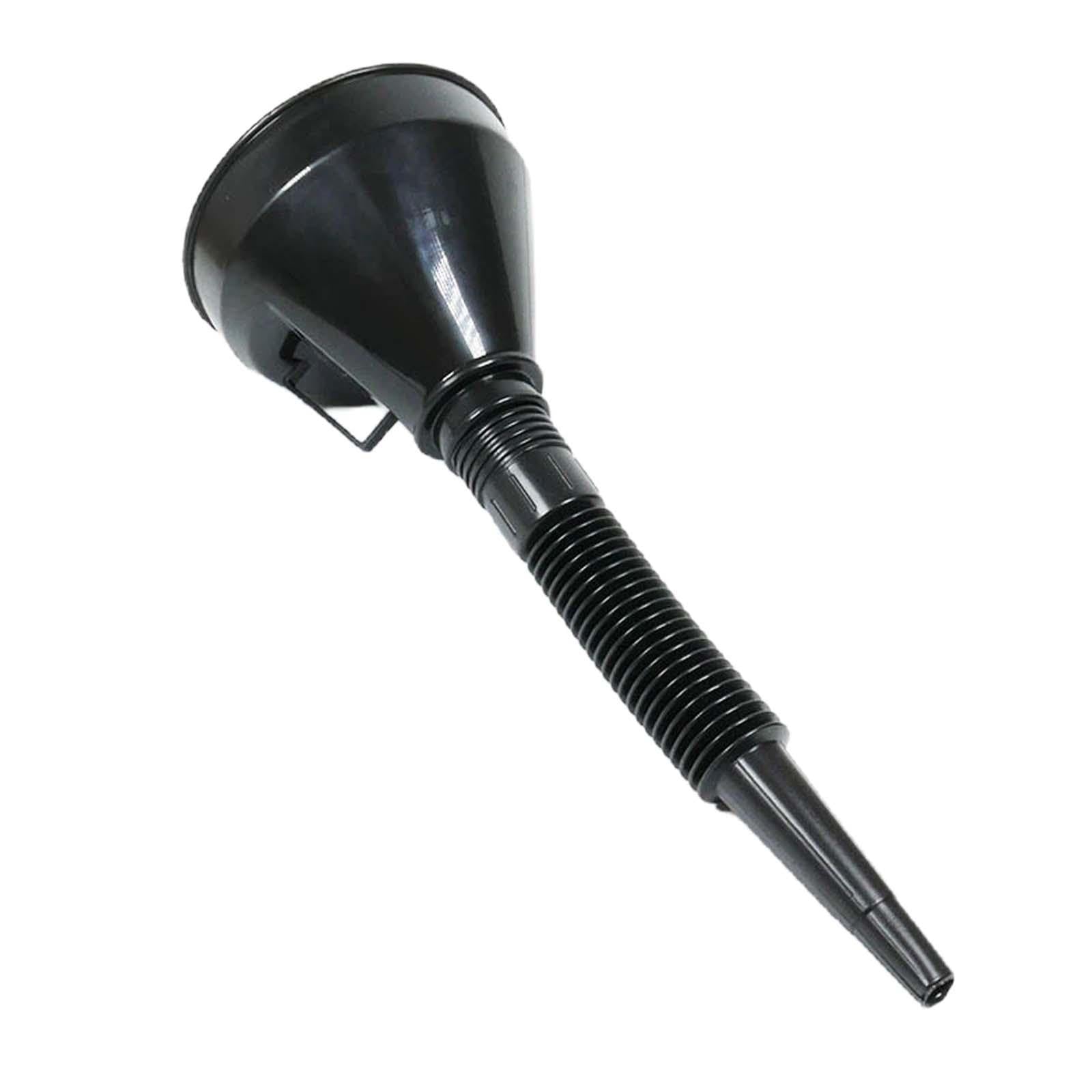 AsrMyjcx Flexibler Kfz-Trichter mit Schlauch für Motorflüssigkeiten, schwarz 165mm AsrMyjcx Flexibler Kfz-Trichter mit Schlauch für Motorflüssigkeiten, schwarz 165mm von AsrMyjcx