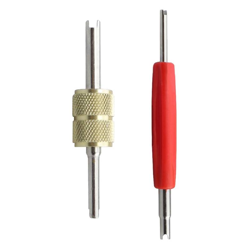 AsrMyjcx Generisches Ventilstamm Entferner Anti Schlupf Walzen 4mm/6 Mm Ventil Kernentferner Tool für von AsrMyjcx