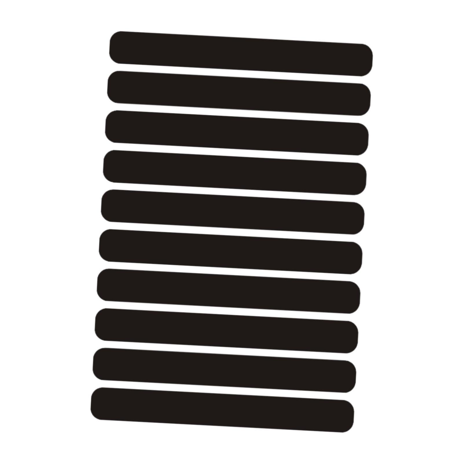 AsrMyjcx Generisches reflektierender Aufkleber reflektierender Klebeband -Aufkleber Multifunktional Easy to Apply Accessoires Decoration Black für, Länge 8 cm AsrMyjcx Generisches reflektierender Aufkleber reflektierender Klebeband -Aufkleber Multifunktional Easy to Apply Accessoires Decoration Black für, Länge 8 cm von AsrMyjcx