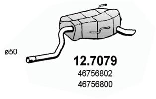 Endschalldämpfer Asso 12.7079 Endschalldämpfer Asso 12.7079 von Asso