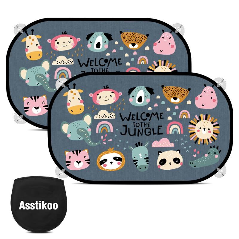 Asstikoo Auto Sonnenschutz Baby von Asstikoo